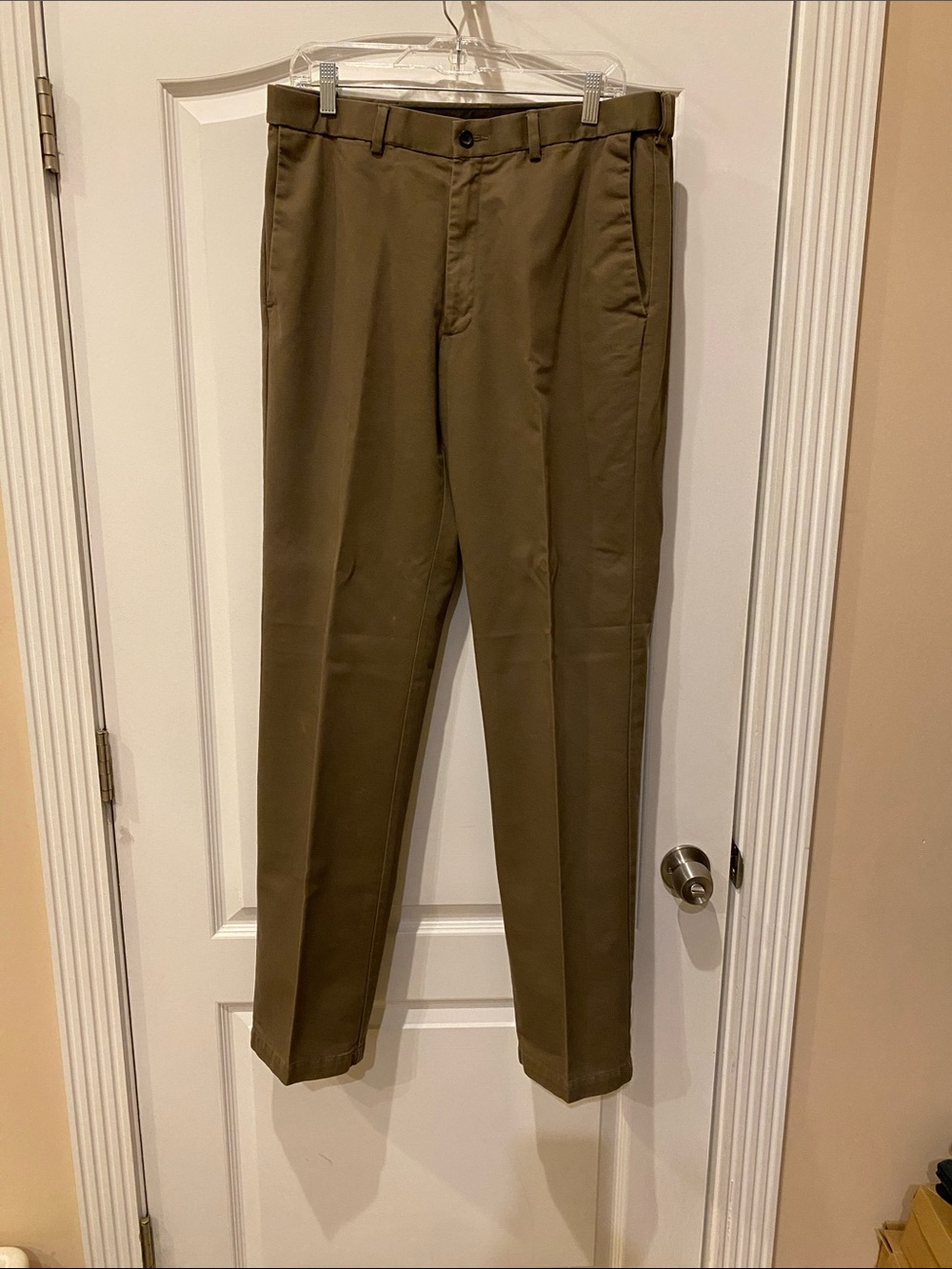 Haggar Olive Green Men's Dress Pants